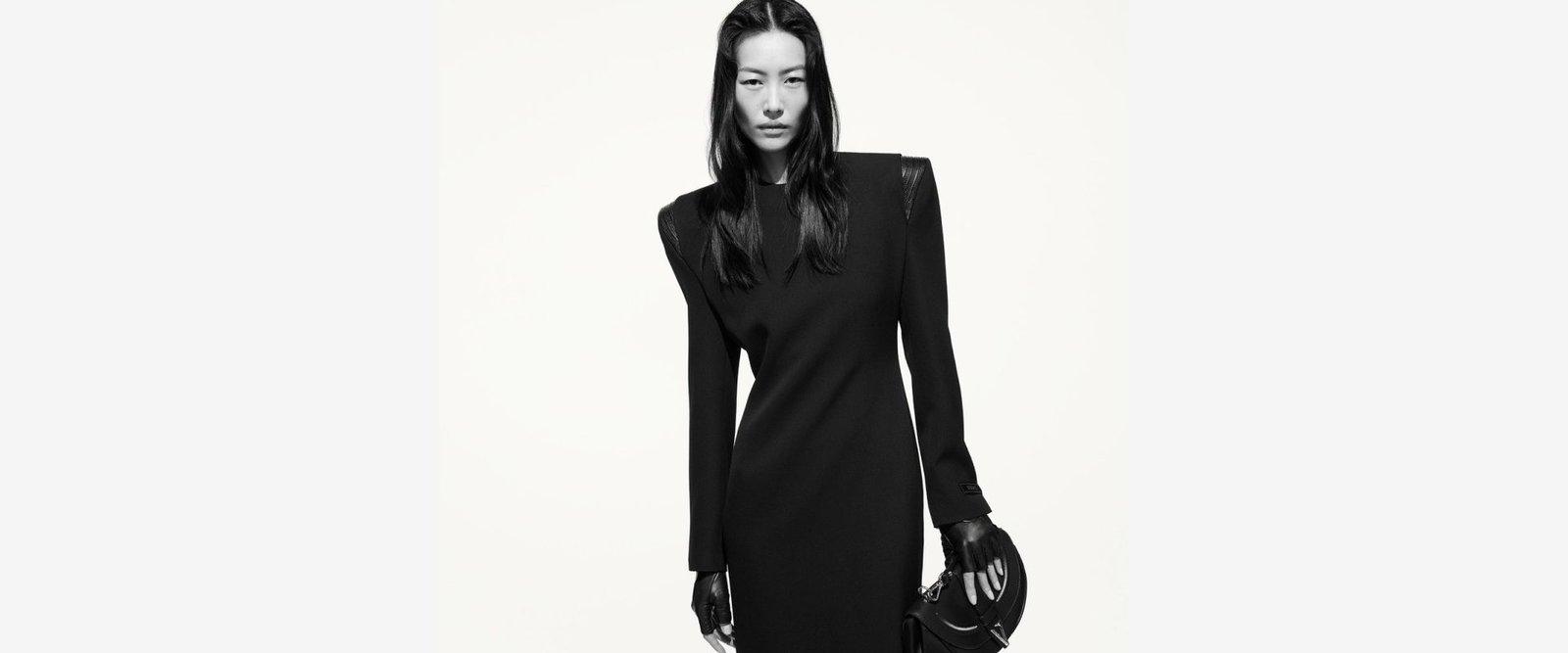 Versace Fall-Winter 2025 — A celebration of freedom, strength, power. Liu Wen by Mert & Marcus.C